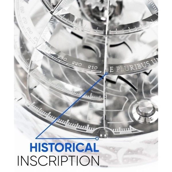 Фото - Металлический конструктор Metal Time Unity Wings Silver Armor Crystal Edition (MT101SWRSK/READY)